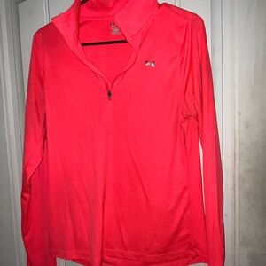 Under Armour Women's Quarter-Zip Pullover - Hot Pink